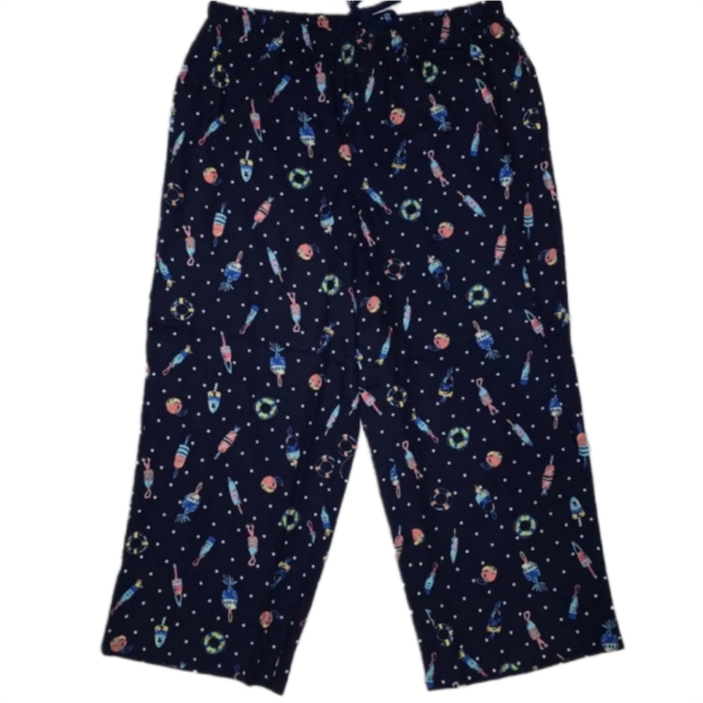 🌻🌻Joyspun Women's Cropped Pajama Pants - NEW - XL - Picture 5 of 12